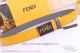 AAA Fake Fendi Reversible Belt - Grey And Yellow Leather (2)_th.jpg